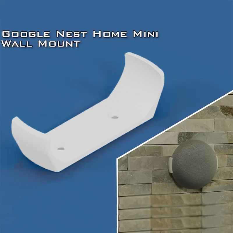 Google Speaker Nest Mini - Aangepaste audio-wandhouder, wandhouder voor thuis, wandopslag-organisatiebeugel,