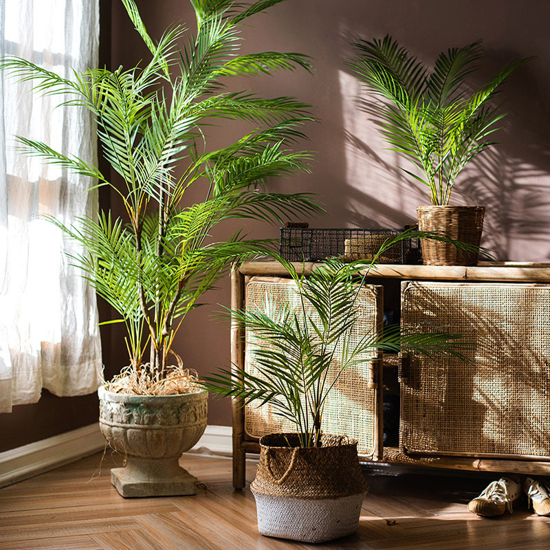 Dracaena Marginata - 125 cm grote kunstmatige palmboom tropische