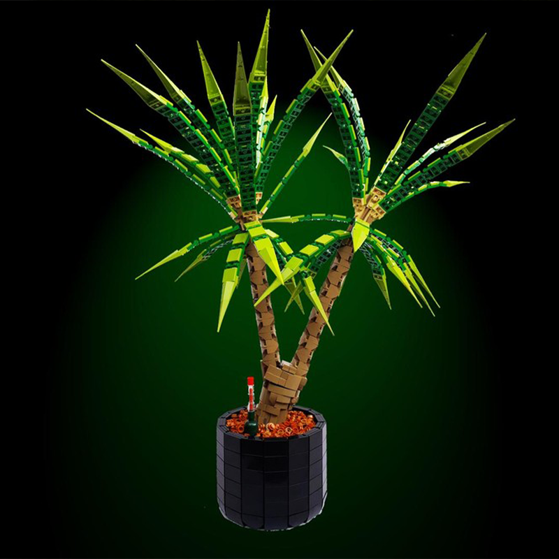 1961PCS MOC Middeleeuws Kastee - Dracaena Marginata recensie en prijs