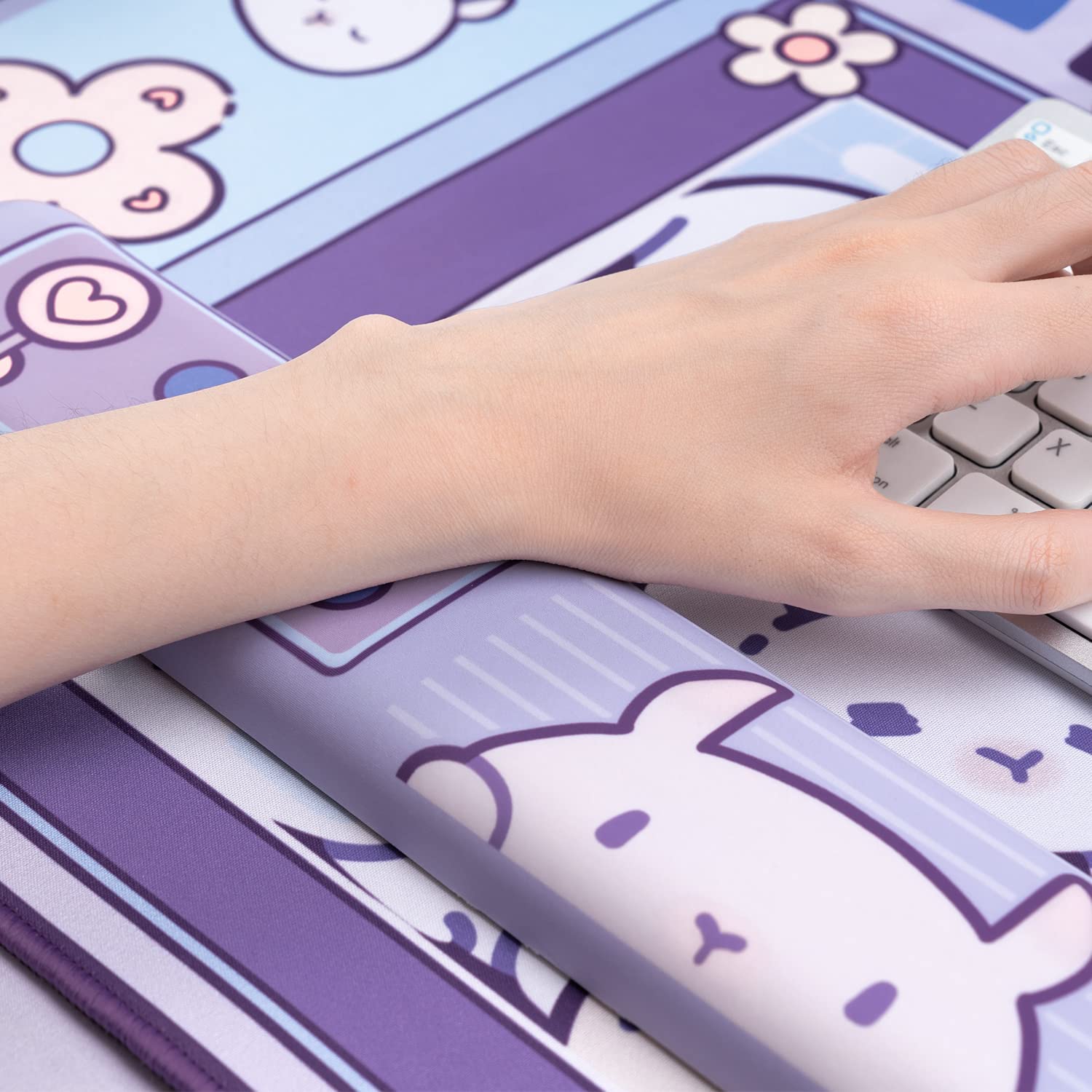 Grote Kawaii Gaming Muismat Le - Tradescantia Purple recensie en prijs